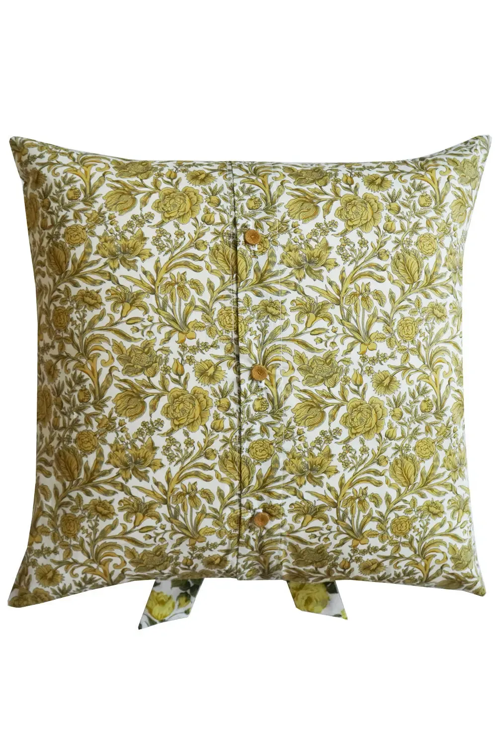 3 Bow Cushion Made With Liberty Fabric SAMBOURNE & CARLINE ROSE