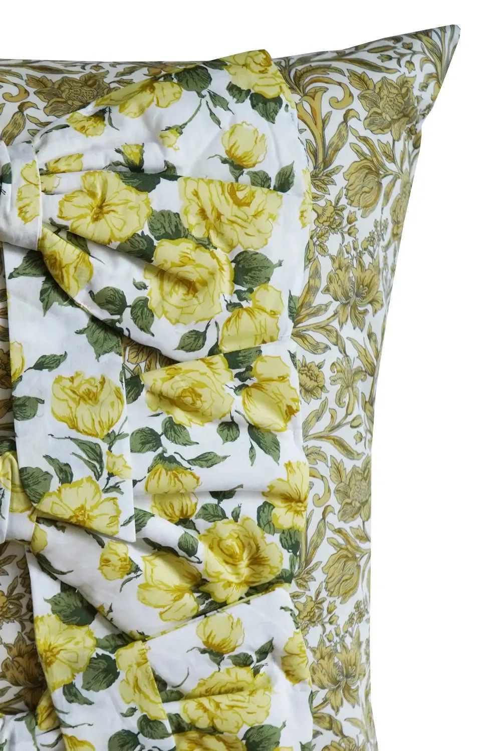 3 Bow Cushion Made With Liberty Fabric SAMBOURNE & CARLINE ROSE