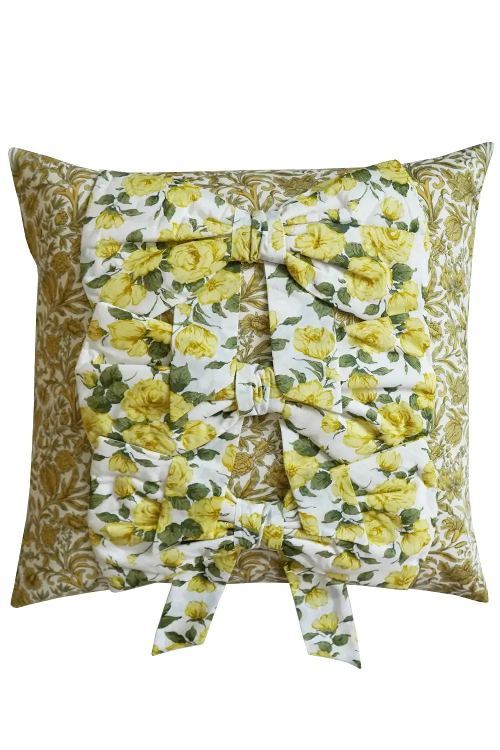 3 Bow Cushion Made With Liberty Fabric SAMBOURNE & CARLINE ROSE