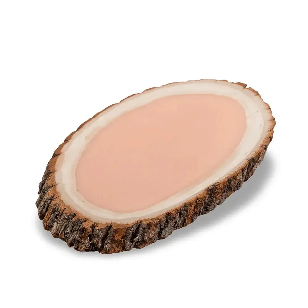 A Pound of Flesh Gallery Series Tattooable Synthetic Round Wooden Plank — Small