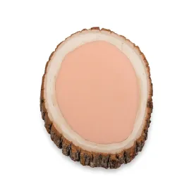 A Pound of Flesh Gallery Series Tattooable Synthetic Round Wooden Plank — Small