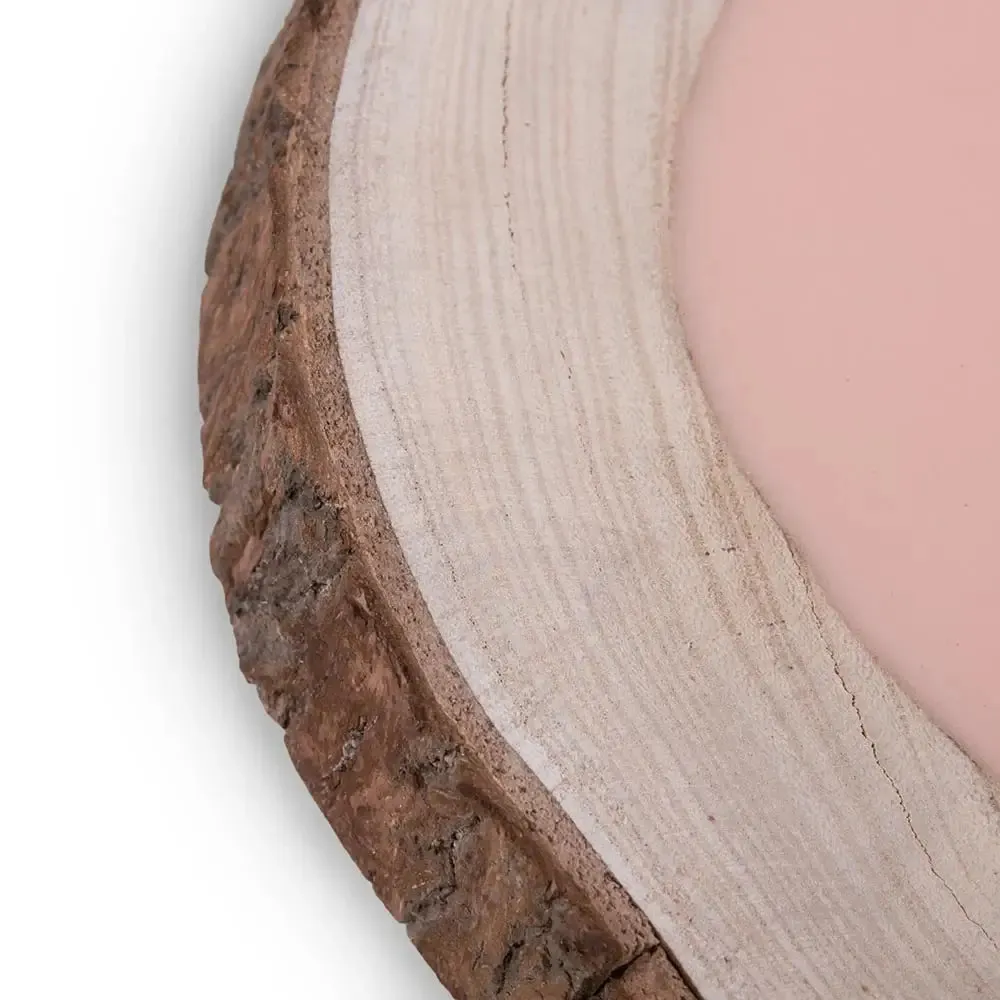 A Pound of Flesh Gallery Series Tattooable Synthetic Round Wooden Plank — Small