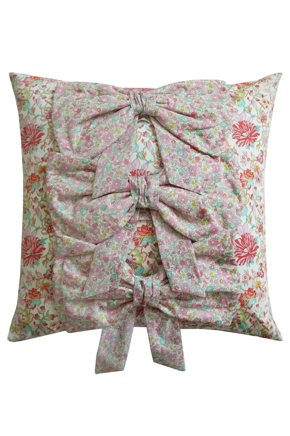 CHRISTELLE & BETSY ANN 3 Bow Cushion