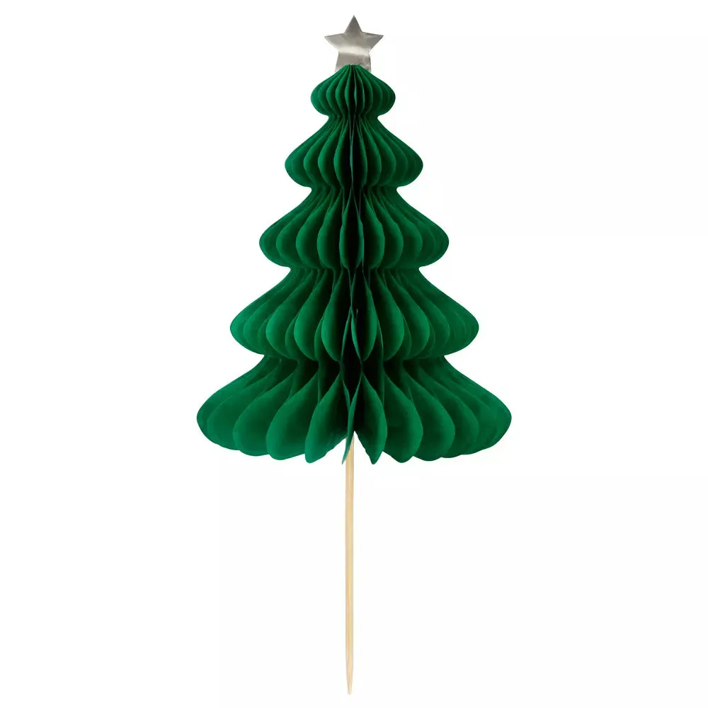 Christmas Honeycomb Cake Topper Set