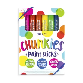 Chunkies Paint Sticks - 12 Pack