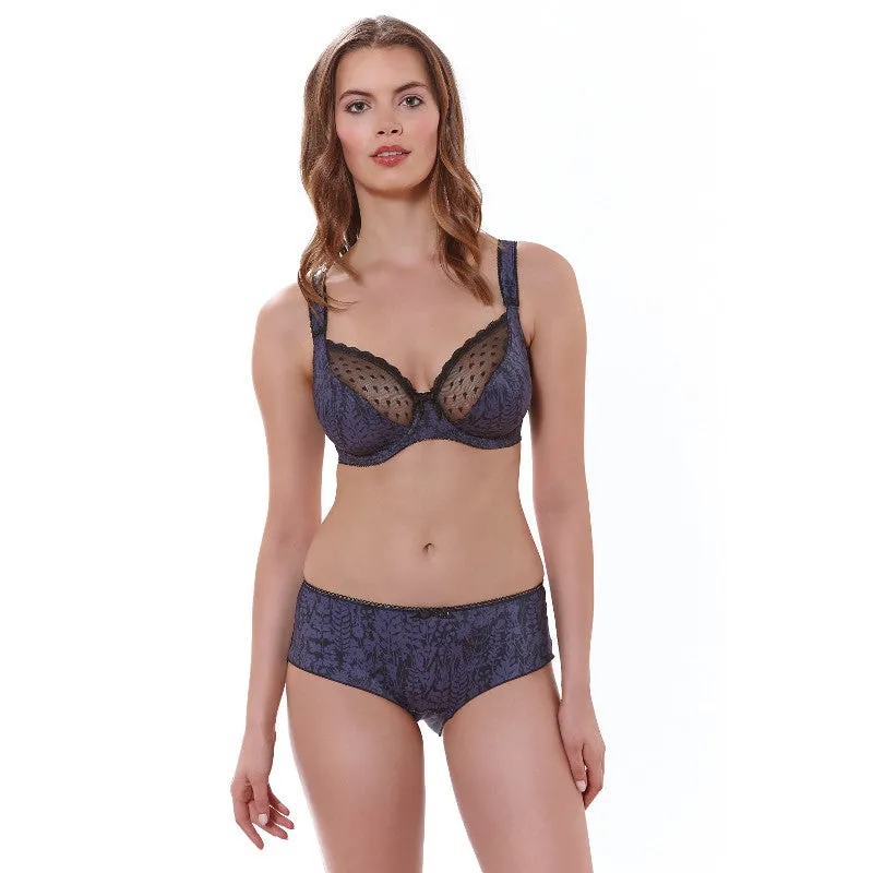 Fearne Black Plunge Balcony Bra - Freya