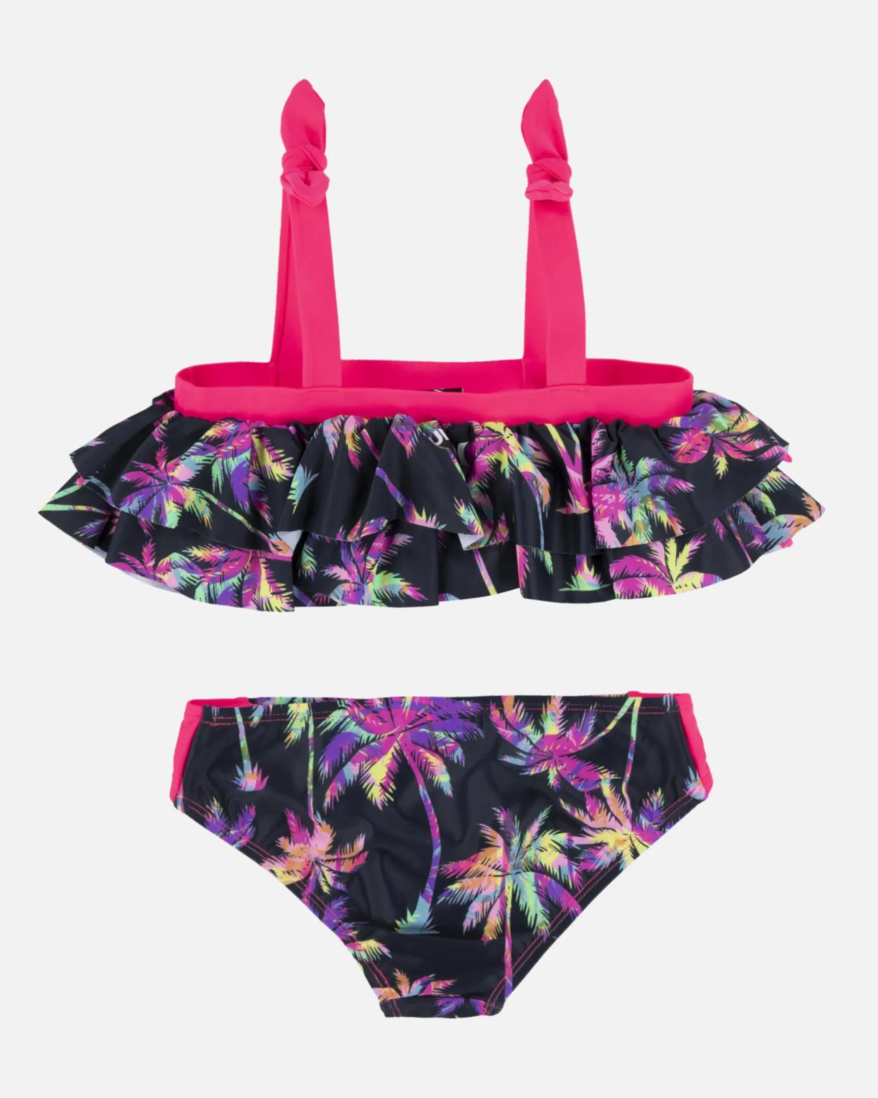 Girls' Tiered Tankini Swim Set