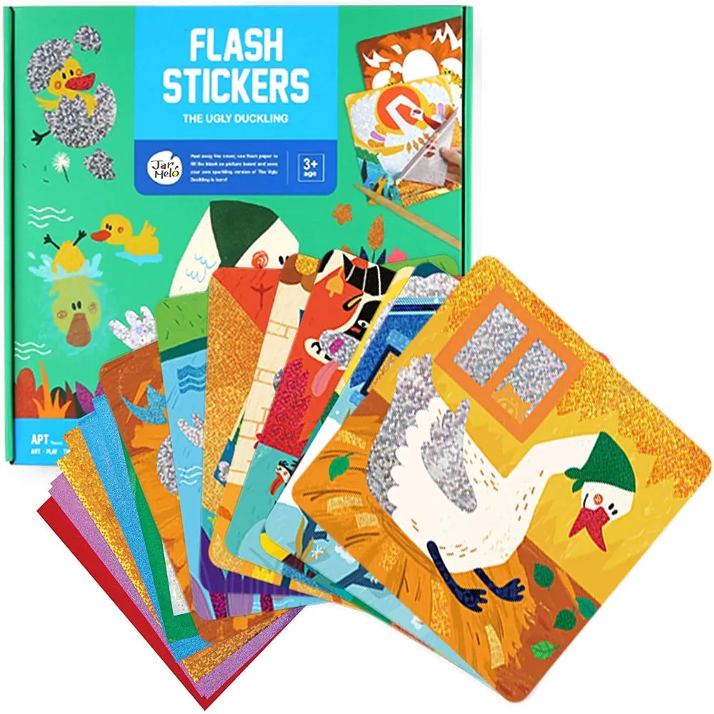 Jar Melo Flash Stickers -The Ugly Duckling