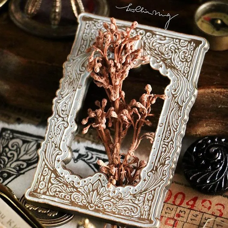 LCN Frame Metal Brooch/Pin