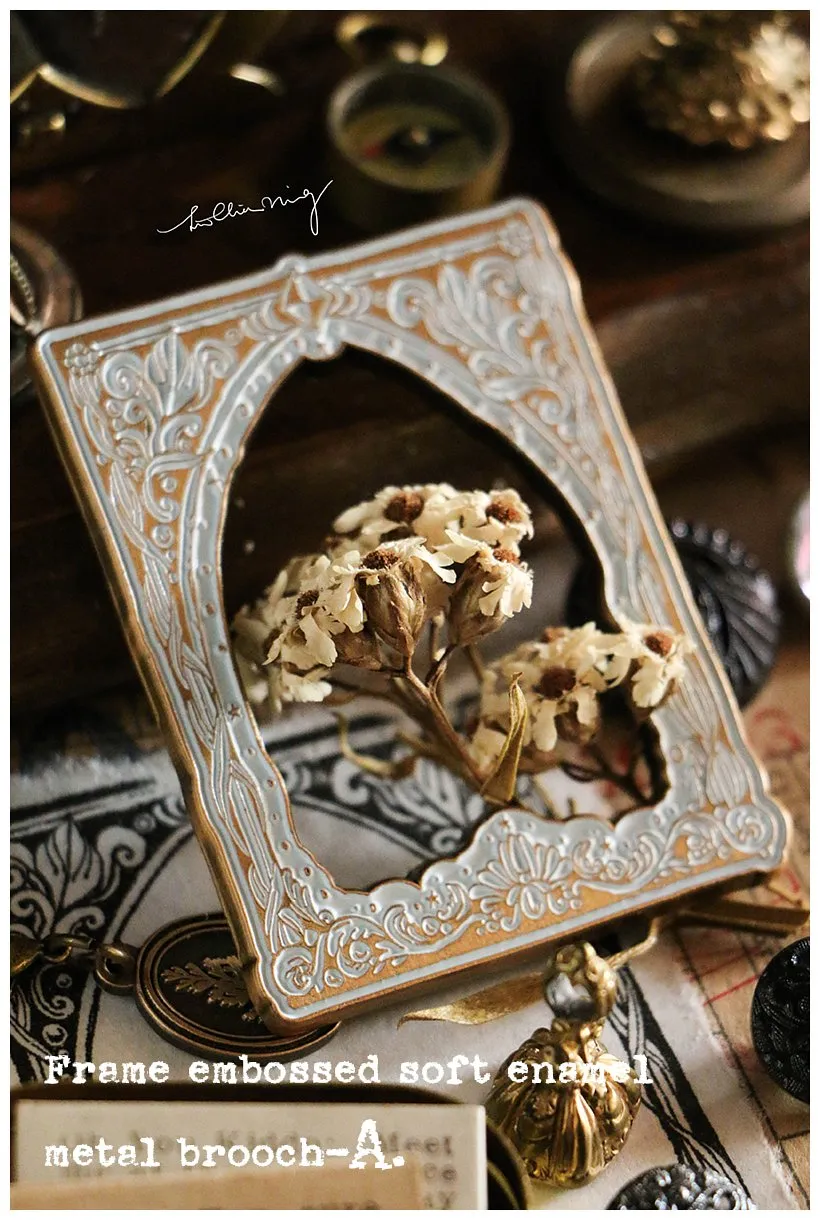 LCN Frame Metal Brooch/Pin