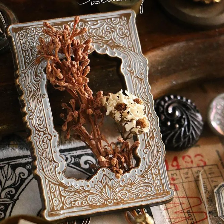 LCN Frame Metal Brooch/Pin