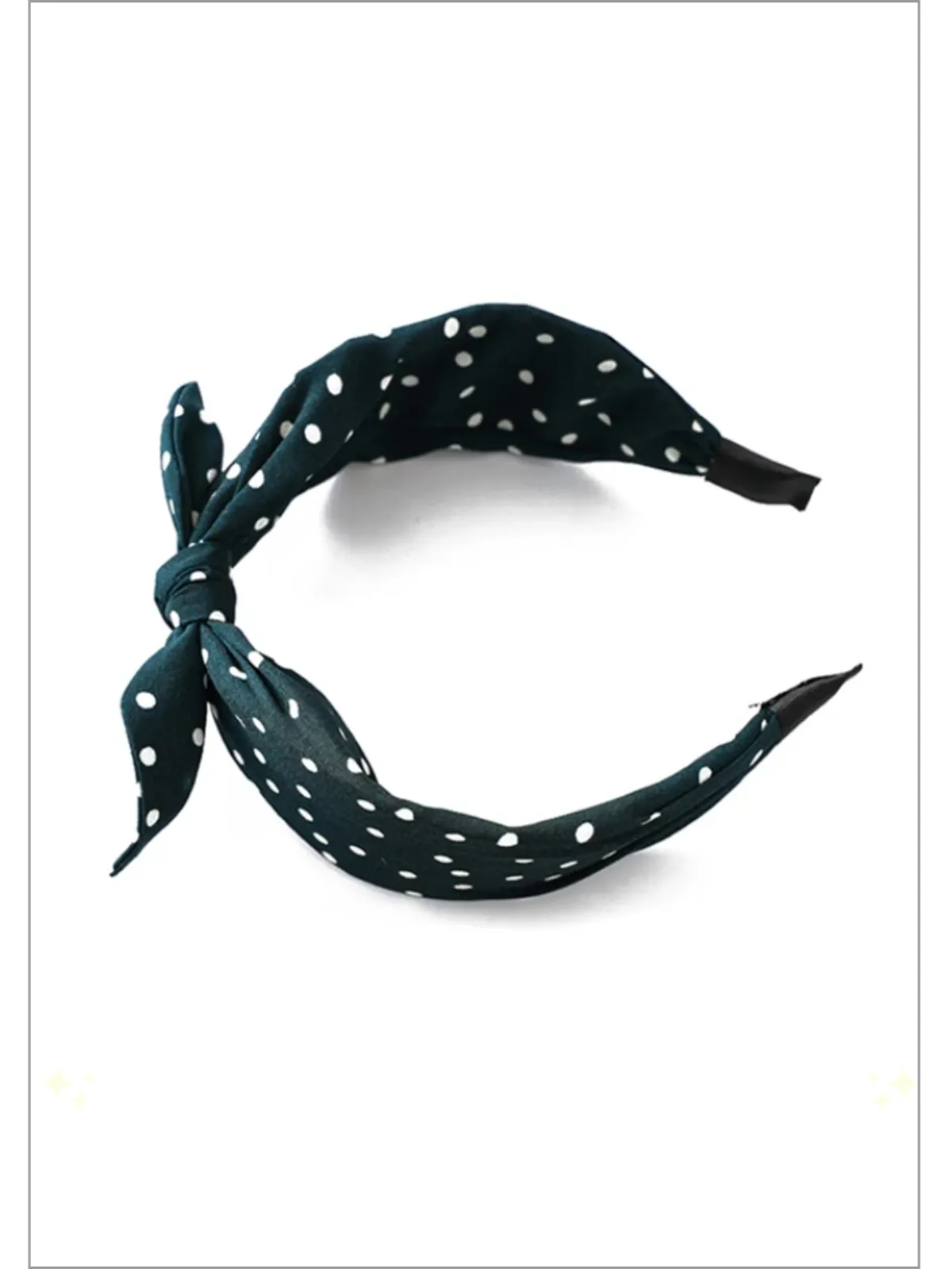 Little Miss Sass Red Polka Dot Headband