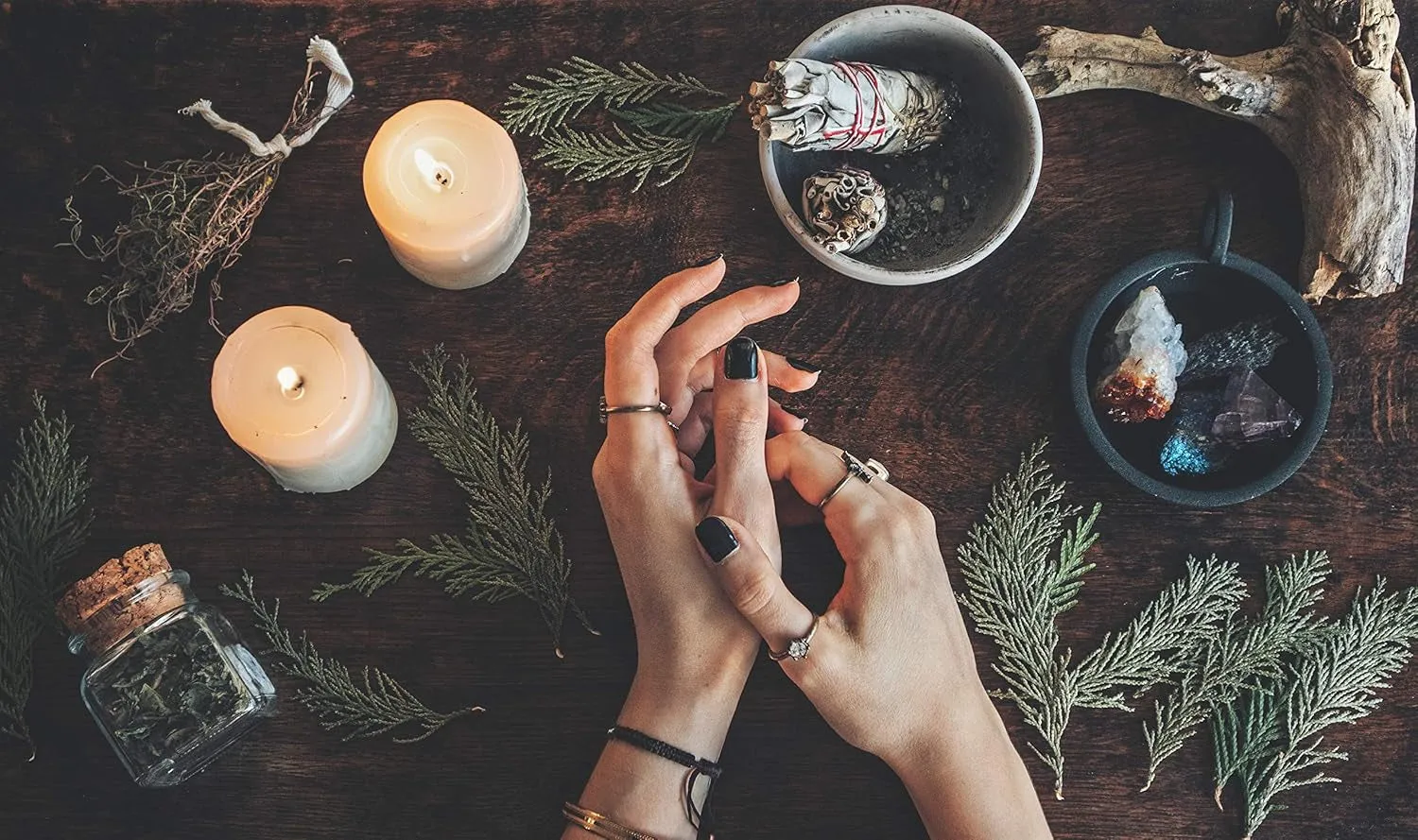 New Smudge Kit with Sage, Turkey and Peacock Feather, Unique Homecrafted Energy Cleansing Clearing Spiritual Practice House Smudging - Detailed Instructions for Beginners (Black/White)