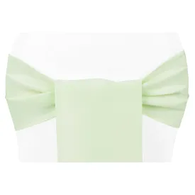 Polyester Chair Sash/Tie - Sage Green