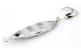 Shimano Flat-Fall Butterfly Jigs Zebra Glow BFLFF200ZG