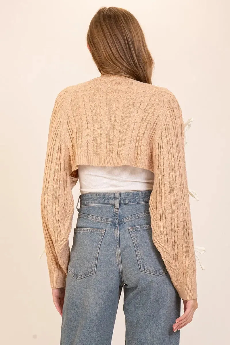 Timing Inc. Sweetheart Bolero – Elegant, Cozy & Feminine Layering Piece