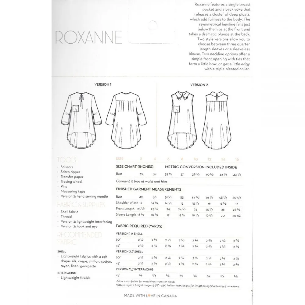 Victory Patterns - Roxanne Top