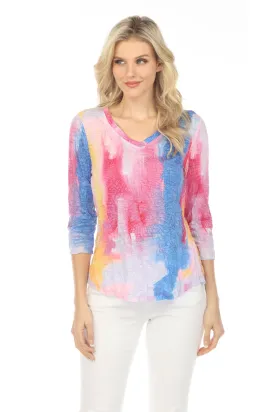 Vivid Melange Top