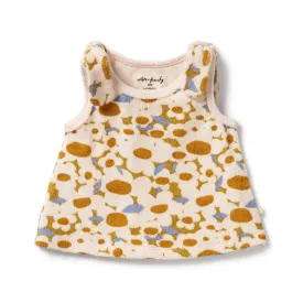 Wilson and Frenchy Flower Burst Organic Terry Singlet