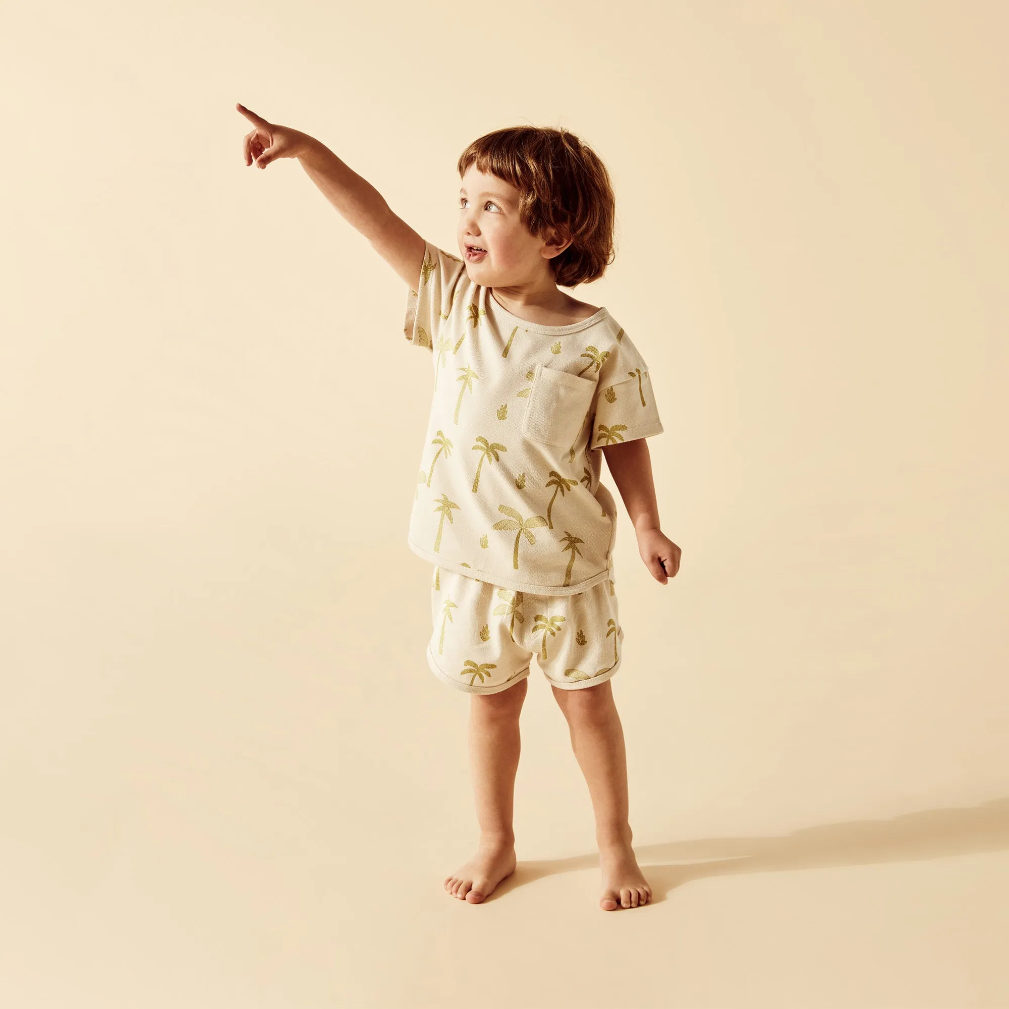 Wilson and Frenchy Palm Days Organic Short - Natural